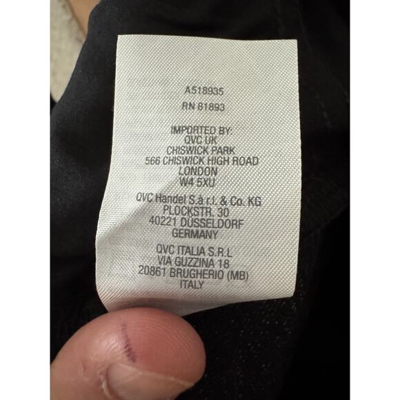 ALL WORTHY Black Stretch Jeans P 24W 26W 28W Cotton Blend Straight Leg Plus NWT - Picture 11 of 11